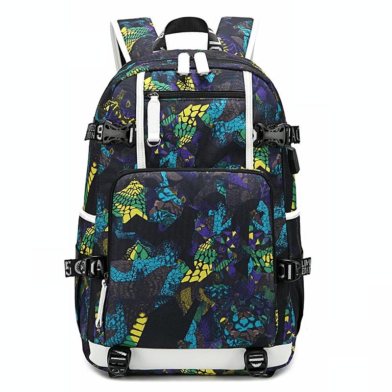 Student Thermal Backpack - Lightweight & Durable - Star Purple