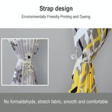 Fan Dust-proof Cover for Household Floor - Blue Triangle - Close-Up Angle