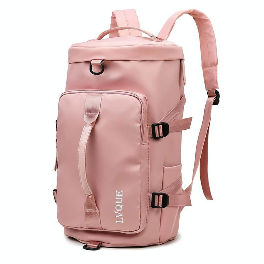 Waterproof Crossbody Travel Backpack - 375l Capacity - Cherry Pink