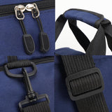 Large Capacity Waterproof Sports Bag With Dry / Wet Separation - Beige - Rear View