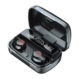Intelligent Noise Reduction Bluetooth Earphones with Touch Control and Battery Display - Pink - Extra Image