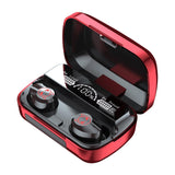 Intelligent Noise Reduction Bluetooth Earphones with Touch Control and Battery Display - Pink - Extra Image