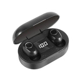 Wireless Touch Bluetooth Headset with Smart Magnetic Charging - Dt-13 - Pink - Front View