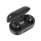 Wireless Touch Bluetooth Headset with Smart Magnetic Charging - Dt-13 - Pink - Side View