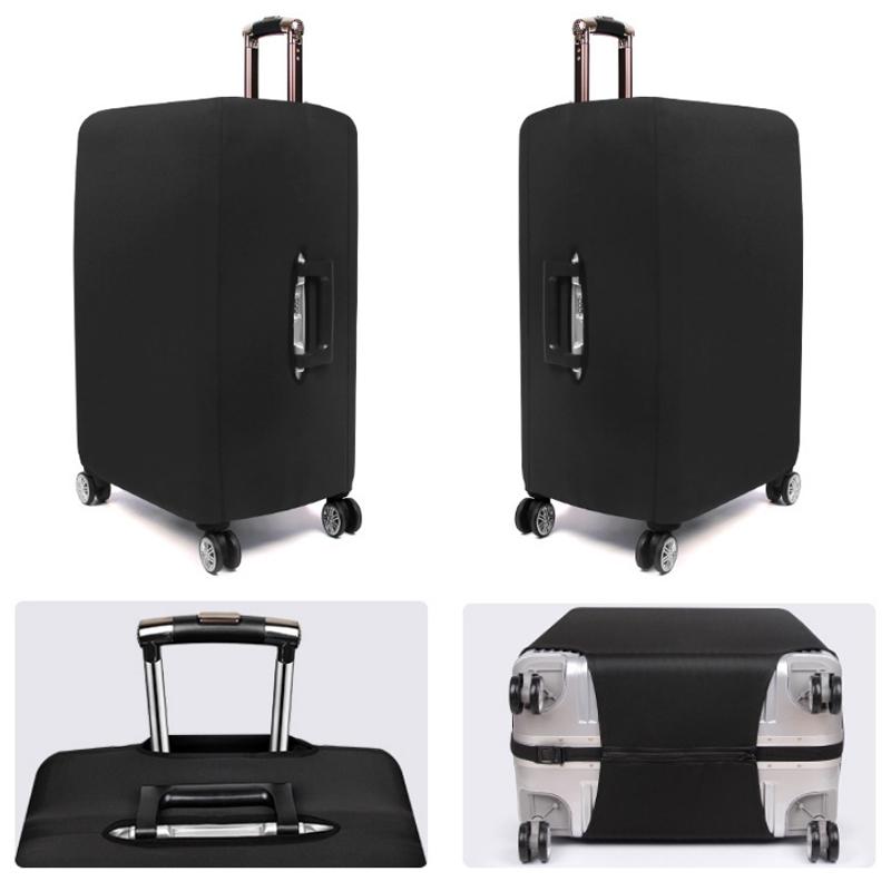 Stretch Luggage Protective Cover - Durable & Dust-proof - Size m - Purple Red