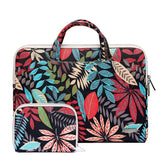 13.3 Inch Simple Business Laptop Bag With Liner - Ls-116 - Snowflake Nylon Light Blue - Extra Image