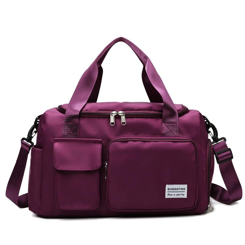 Waterproof Gym Bag for Travel - Size l - Fog Blue