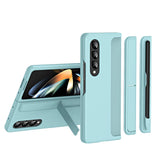 For Samsung Galaxy Z Fold4 5G Detachable Pen & Phone Case - 2 In 1 - Ice Blue - Extra Image