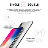 Wireless Touch Earphones with Magnetic Charging Box - Bluetooth 5.0 - Pink