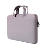 Portable Air Permeable Handheld Sleeve for Macbook Air / Pro and Laptops - 38x27.5x3.5cm 15.4 Inch - Pink
