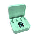 Digital Display Sports Bluetooth Earphones - Semi-in-ear - Ete-16 Tws - Pink - Extra Image