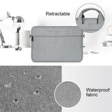 Hidden Portable One-shoulder Handbag for 14.1 Laptops - Waterproof Oxford Cloth - Pink - Close-Up Angle