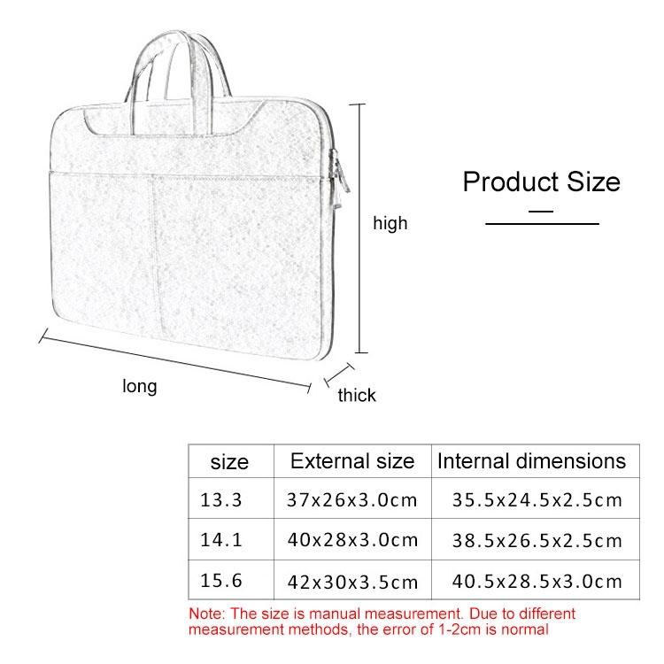 Waterproof Portable One-shoulder Handbag for 14.1 Laptops with Magic Stick & Suitcase Belt - Pu Leather Zipper Hidden Strap - Pink