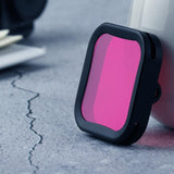 Diving Lens Filter for Dji Action Camera - Pink