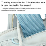 Convertible Diaper Bag Backpack for Baby Care - Classic Grey - Extra Image