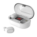 Wireless Bluetooth 5.0 Earphones with 9d Sound & Charging Box - Pink - Extra Image