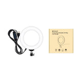 16cm Usb Led Ring Light with Tripod and 3 Modes - Pink