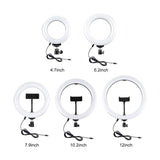 16cm Usb Led Ring Light with Tripod and 3 Modes - Pink - Extra Image