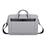 Expandable Laptop Bag - Waterproof Oxford Cloth Detachable Shoulder Strap - Pink - Front View
