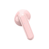 Wireless Hifi Stereo Earphones with Charging Case and Make-up Mirror - Pink - Extra Image