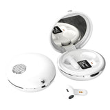 Wireless Hifi Stereo Earphones with Charging Case and Make-up Mirror - Pink - Extra Image
