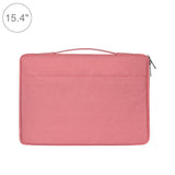 Stylish Laptop Handbag For Macbook & More - Polyester & Nylon - Pink