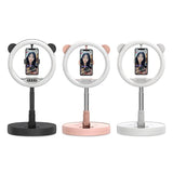 Portable Live Light Holder - Wk Wt-p11 - Pink - Side View