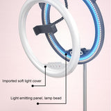 Portable Live Light Holder - Wk Wt-p11 - Pink - 45-Degree Angle