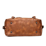 Retro Pu Shoulder Bag Pink - Low Angle
