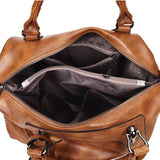 Retro Pu Shoulder Bag Pink
