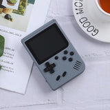 500 Classic Games Mini Handheld Console For Kids - 3.0 Inch Retro Macaron Design With Av Output - Green - Front View