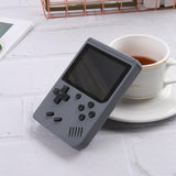 500 Classic Games Mini Handheld Console For Kids - 3.0 Inch Retro Macaron Design With Av Output - Green - Side View