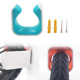 Wall Mount Holder for Xiaomi M365 Electric Scooter - Portable - Green - Rear View