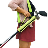 Portable Golf Bag for Cues - Handbag - Pink - Low Angle