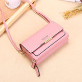 Large Capacity Multi Function Women Wallet - Gray