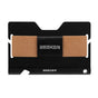 Multi Function Aluminum Card Holder For Men & Women Elastic Band Wallet - Light Coffee