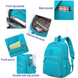 Versatile Teen Backpack for School & Travel - 27x13x37cm - Purple