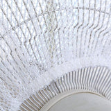 Electric Fan Safety Net Cover - Anti-pinch Dustproof - Gold - 45-Degree Angle