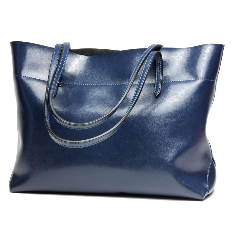 Stylish Shoulder Tote For Women - Vintage Wine Red