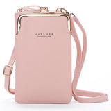 Stylish Pebbled Shoulder Bag For Women - Shallow Purple