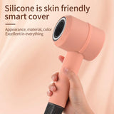 Shockproof Silicone Case For Dyson Hair Dryer - Midnight Blue - Rear View