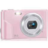36mp 2.7k Full Hd Digital Camera with 16x Zoom for Children - 2.4 Inch Screen - Green