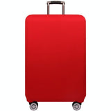 Stretch Luggage Protective Cover - Durable & Dust-proof - Size m - Red