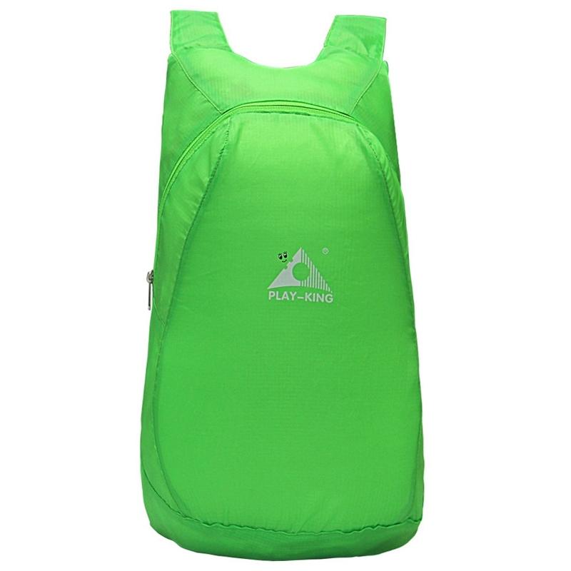 Ultralight Foldable Anti Splash Bag For Outdoor Climbing 20L Capacity Max Load 15Kg - Green
