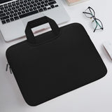 Portable Air Permeable Handheld Sleeve for 13.3 Laptops - 34x25.5x2.5cm - Green