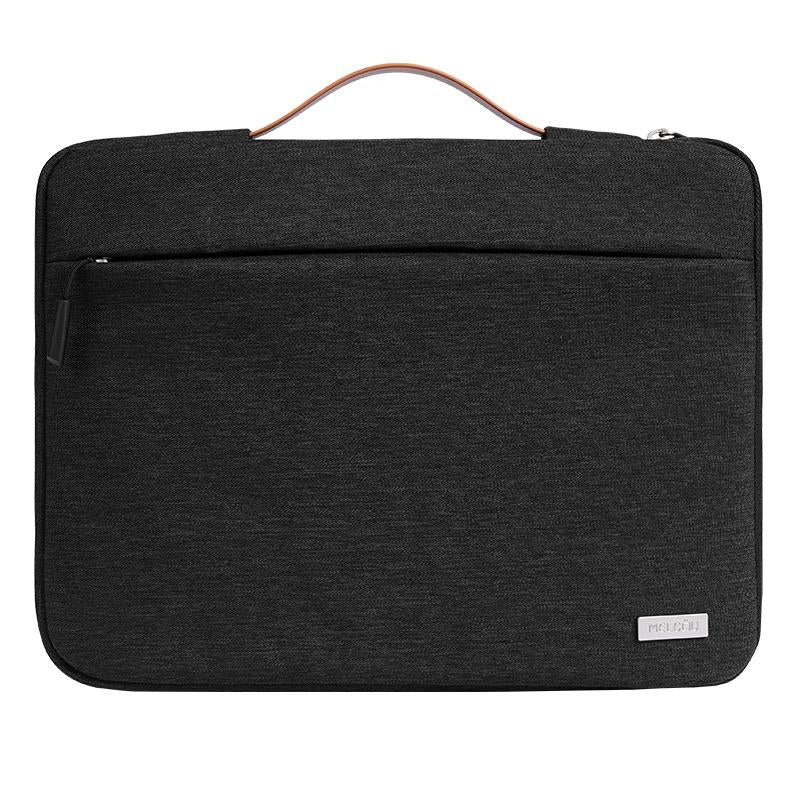 Waterproof Laptop Sleeve Bag With Zipper - Handheld - Green