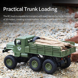 2.4ghz 4ch Rc Dongfeng 8 Six-wheeled Armor Truck Toy - Green - Extra Image