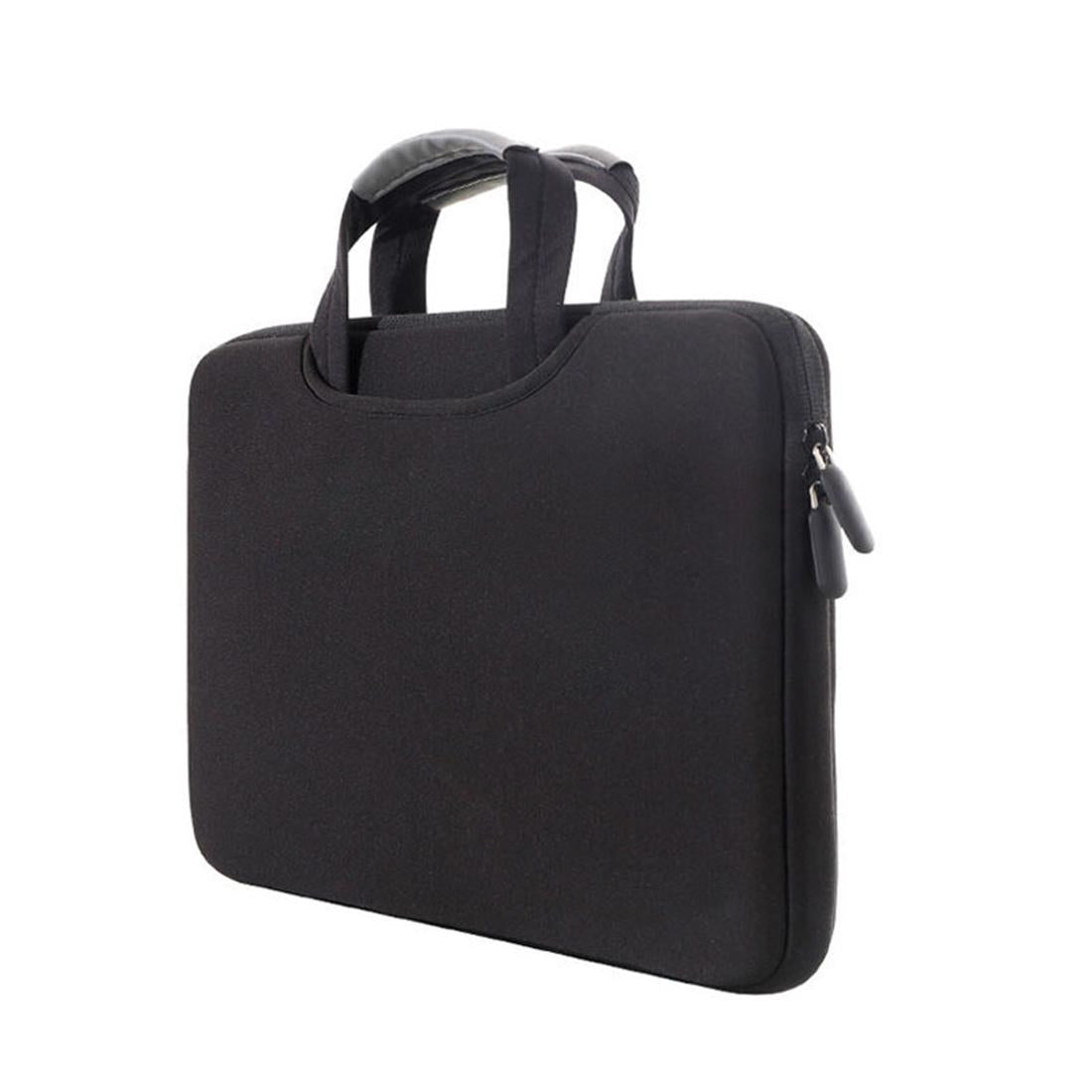 Portable Air Permeable Handheld Sleeve for Macbook Air / Pro and Laptops - 38x27.5x3.5cm 15.4 Inch - Green