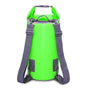 Waterproof Dual Shoulder Strap Dry Bag 50L Capacity - Green