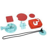 10-piece Board Mount Set for Action Cameras - Green - Extra Image